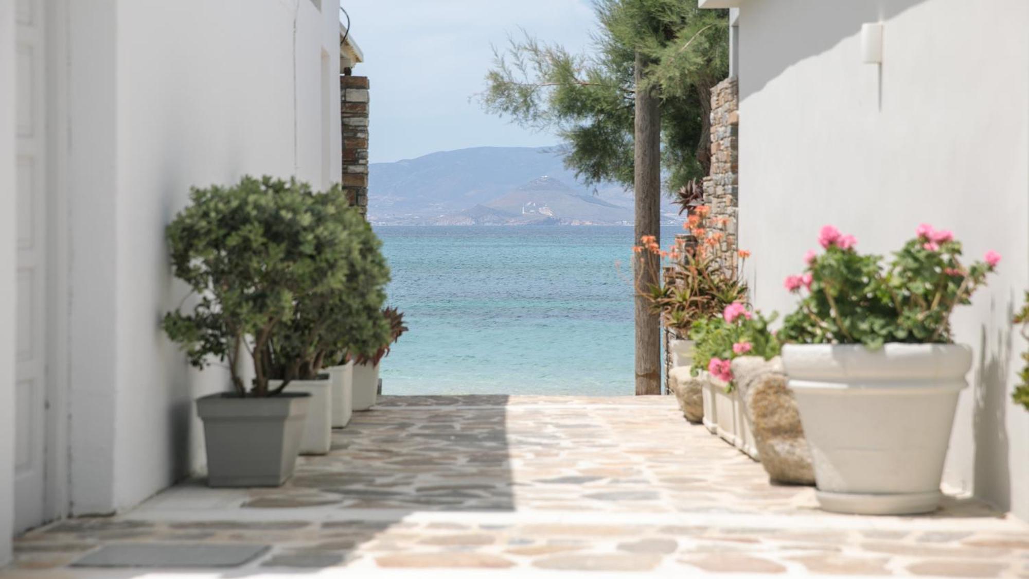 Iria Beach Art Hotel Agia Anna  Exterior foto