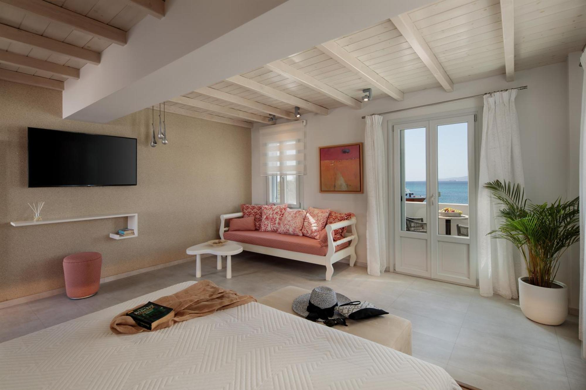 Iria Beach Art Hotel Agia Anna  Zimmer foto