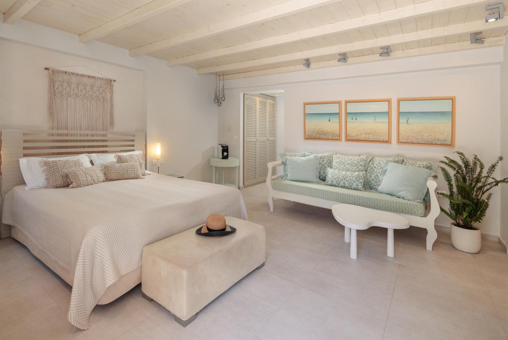 Iria Beach Art Hotel Agia Anna  Zimmer foto