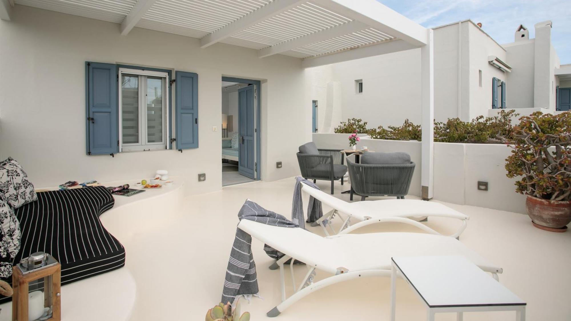 Iria Beach Art Hotel Agia Anna  Zimmer foto