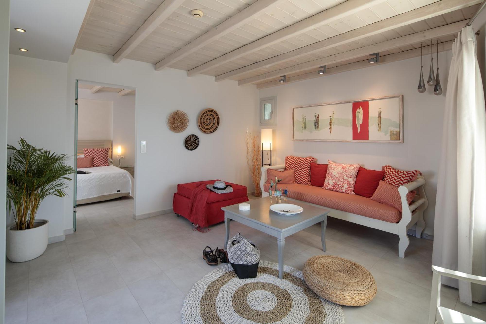 Iria Beach Art Hotel Agia Anna  Zimmer foto