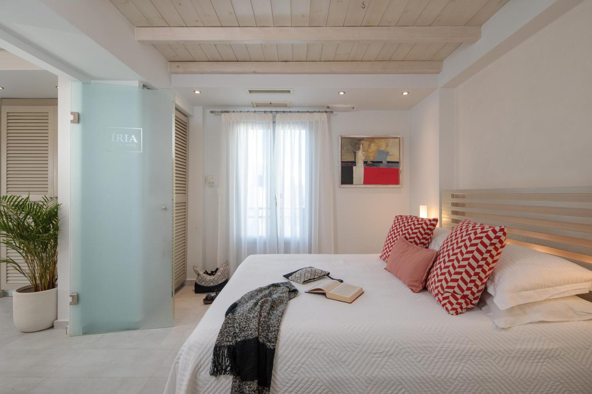 Iria Beach Art Hotel Agia Anna  Zimmer foto