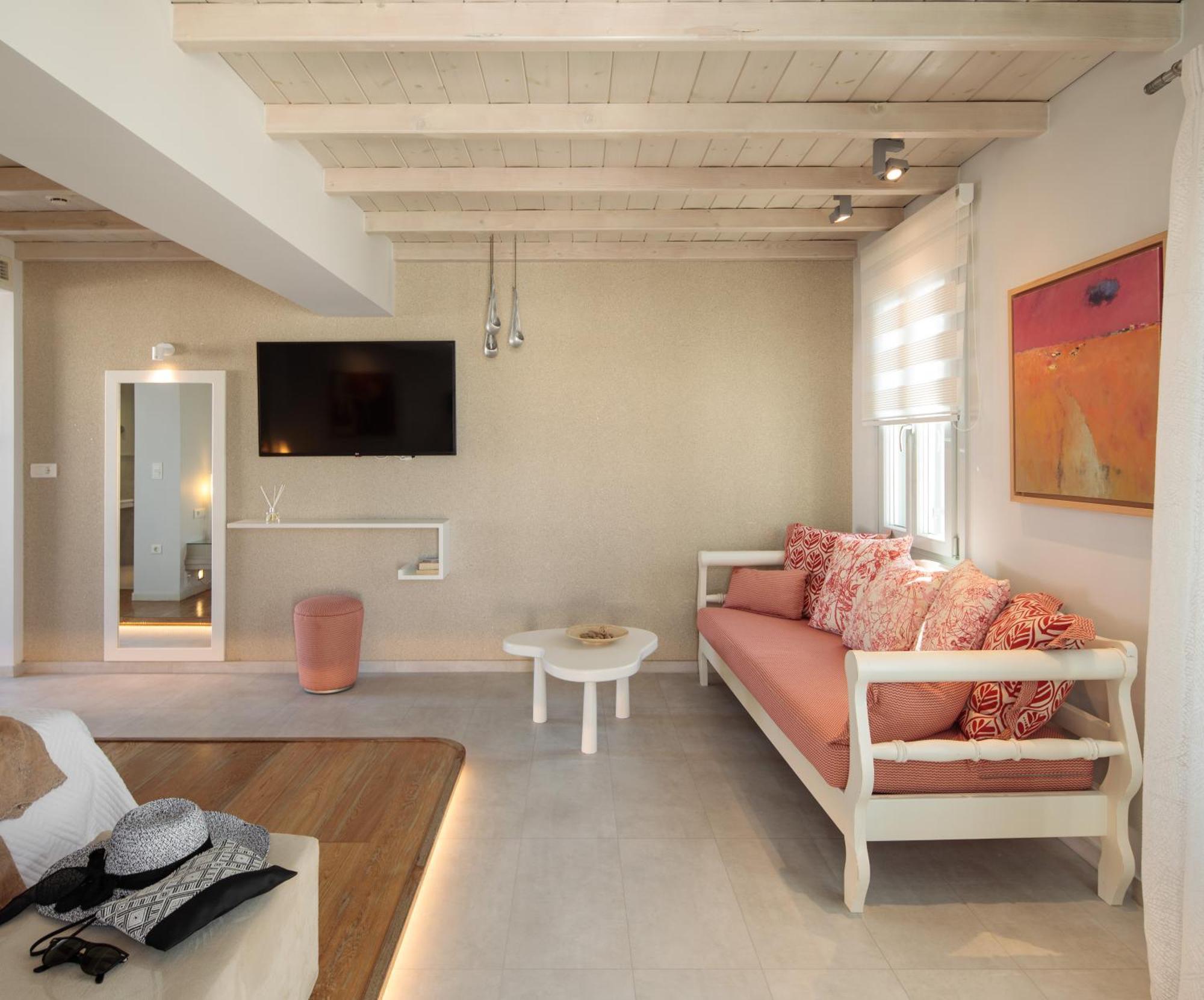 Iria Beach Art Hotel Agia Anna  Zimmer foto