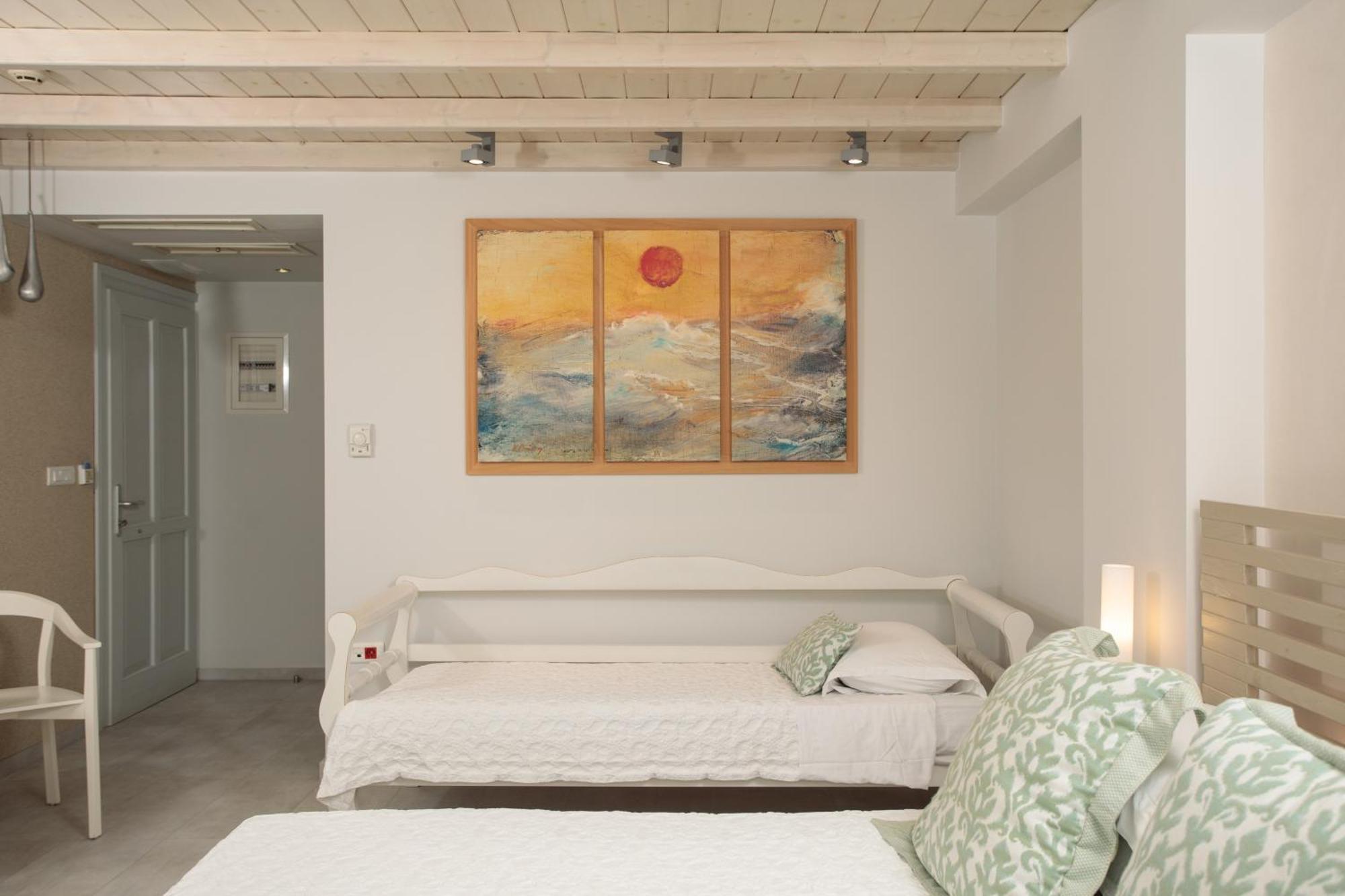 Iria Beach Art Hotel Agia Anna  Zimmer foto