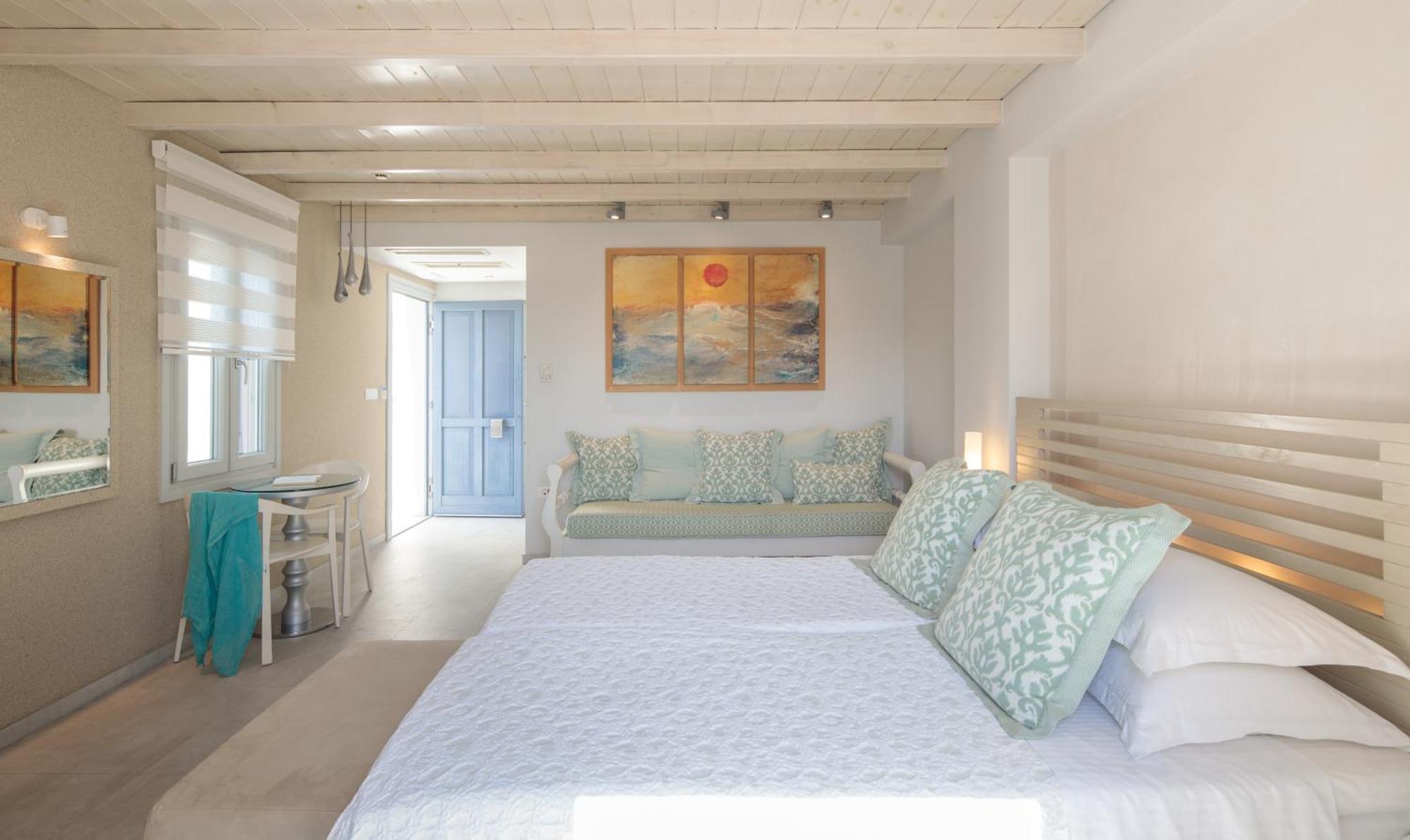 Iria Beach Art Hotel Agia Anna  Zimmer foto