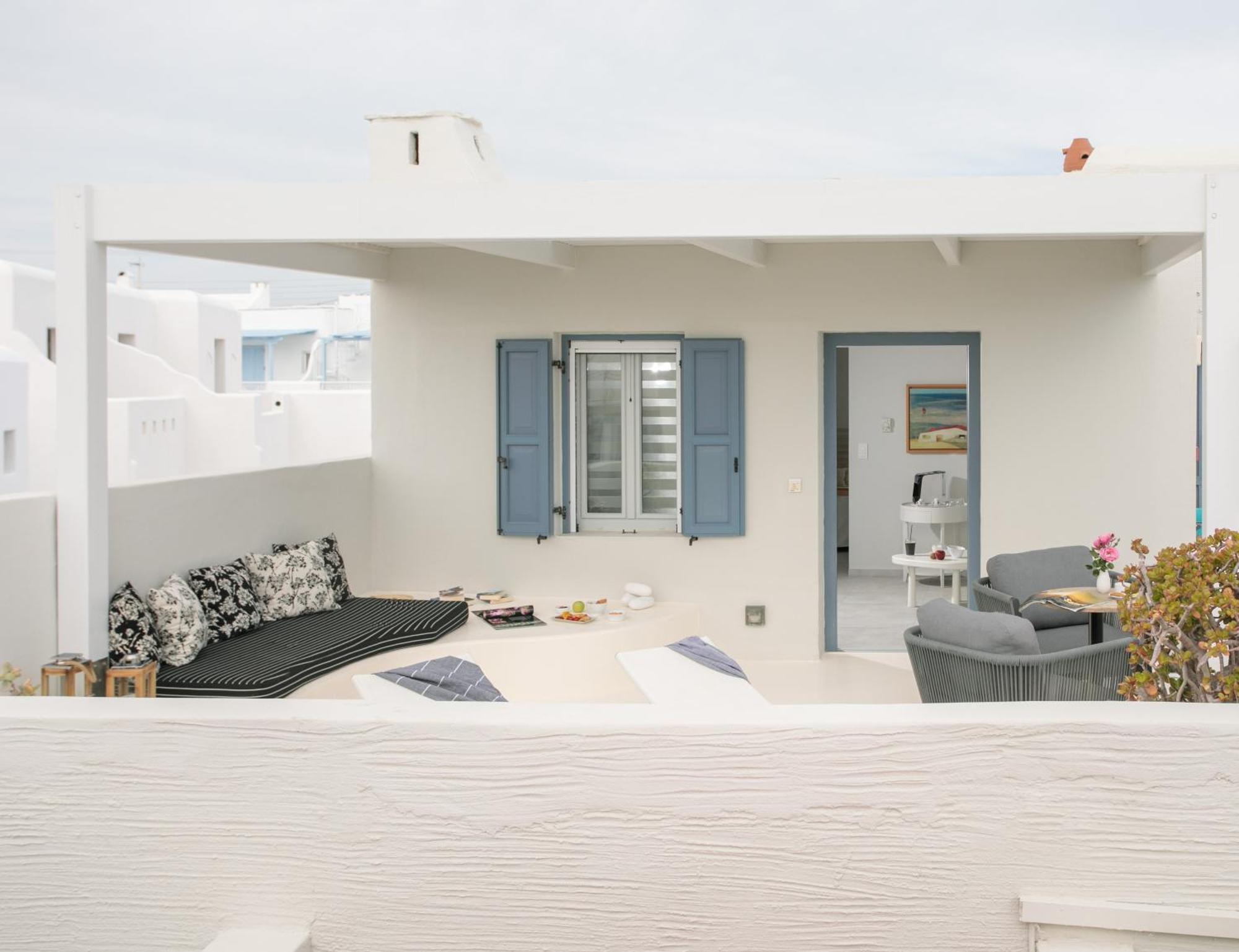 Iria Beach Art Hotel Agia Anna  Zimmer foto