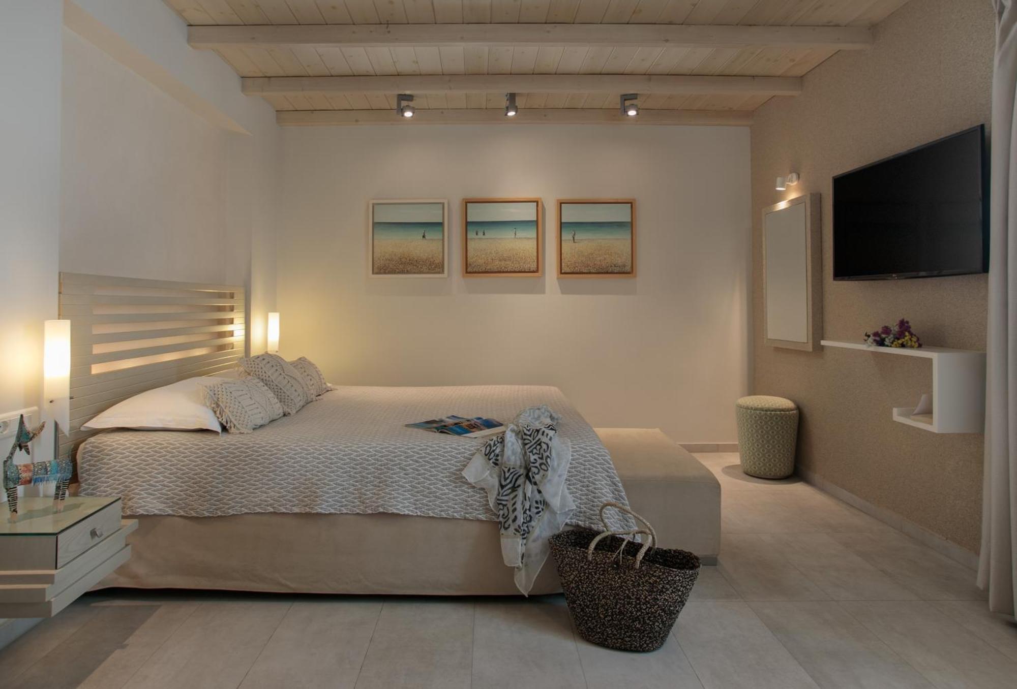 Iria Beach Art Hotel Agia Anna  Zimmer foto